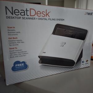 Neat NeatDesk White Desktop Scanner